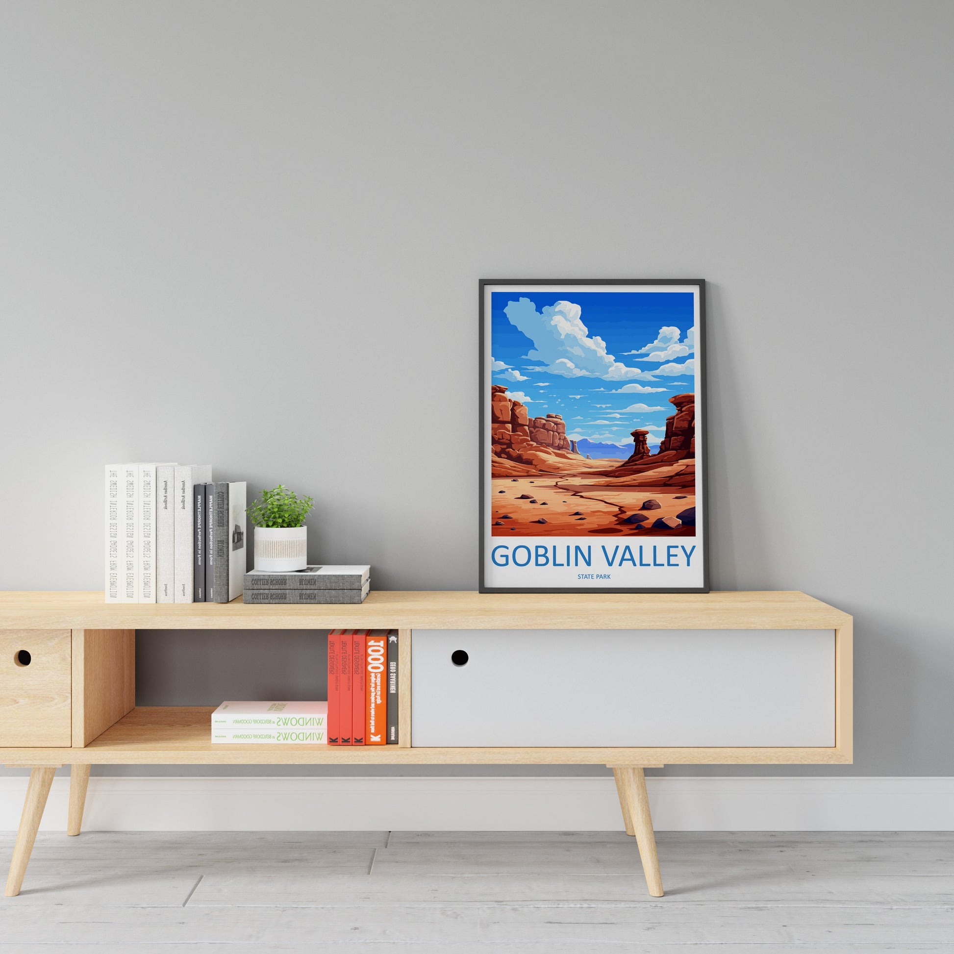 Goblin Valley State Park Travel Print Wall Art Goblin Valley State Park Wall Hanging Home Décor Goblin Valley State Park Art Lovers