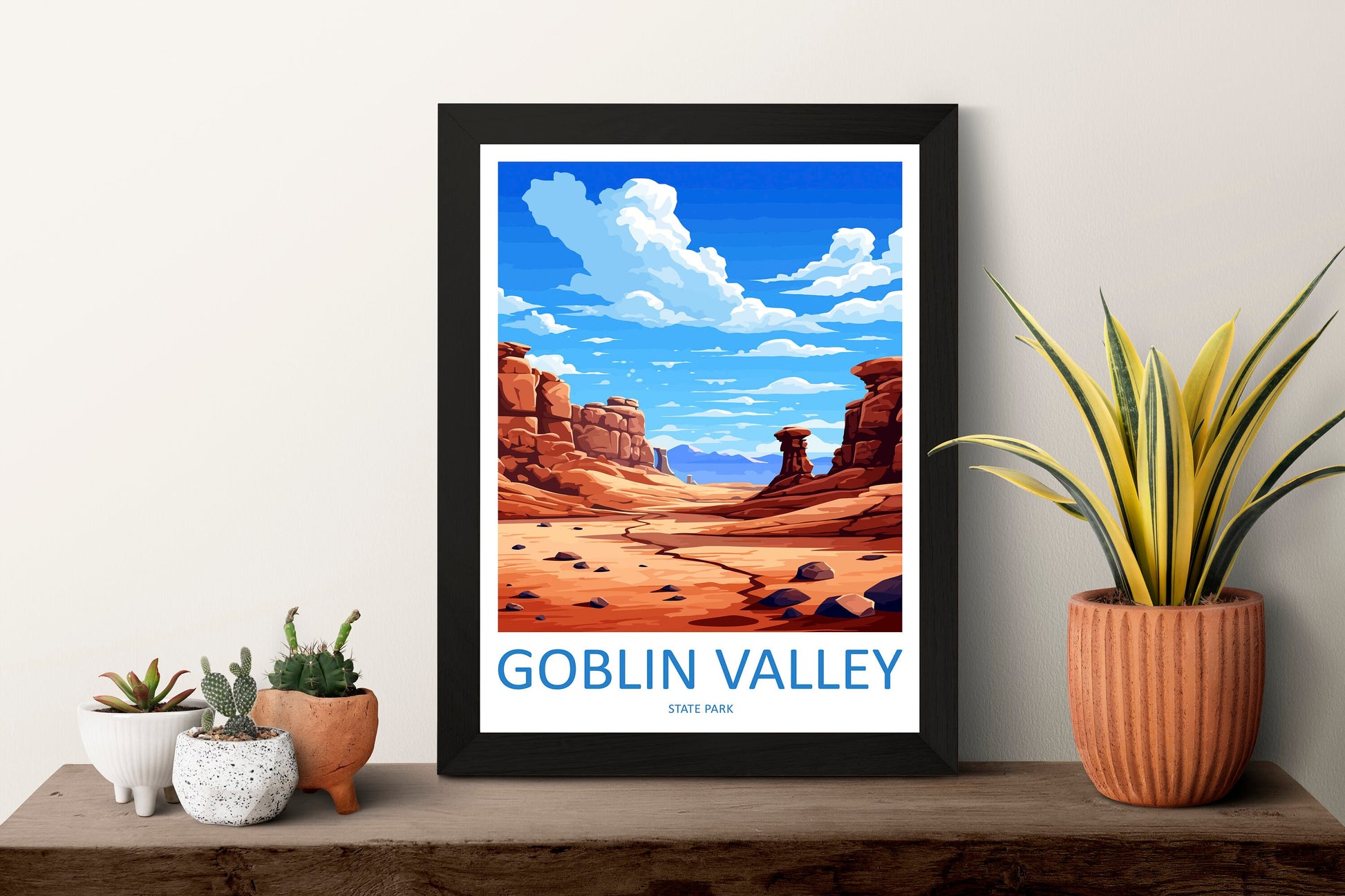 Goblin Valley State Park Travel Print Wall Art Goblin Valley State Park Wall Hanging Home Décor Goblin Valley State Park Art Lovers