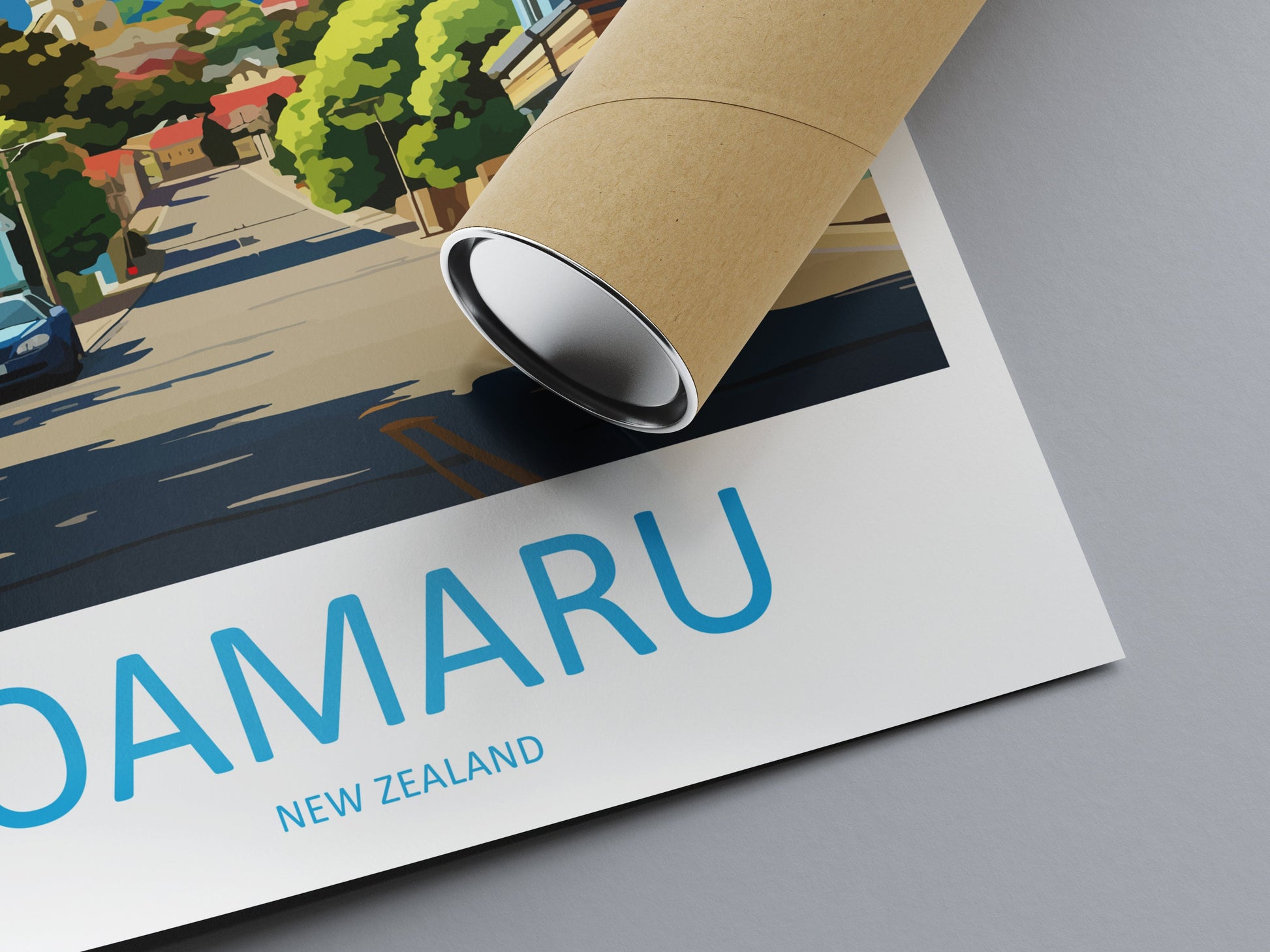Oamaru Travel Print Wall Art Oamaru Wall Hanging Home Décor Oamaru Gift Art Lovers New Zealand Art Lover Gift Print
