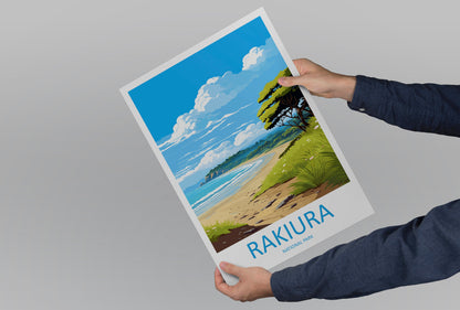 Rakiura National Park Travel Print Wall Art Rakiura National Park Wall Hanging Home Décor Rakiura National Park Gift Art Lovers New Zealand