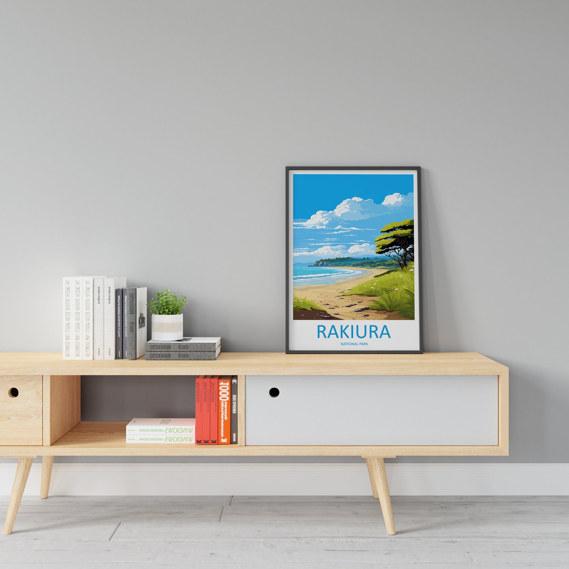Rakiura National Park Travel Print Wall Art Rakiura National Park Wall Hanging Home Décor Rakiura National Park Gift Art Lovers New Zealand
