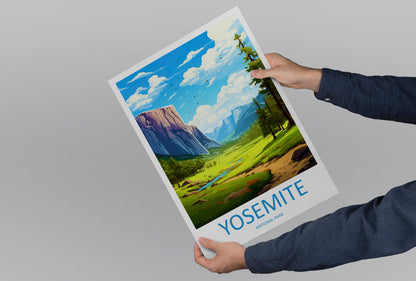 Yosemite Travel Print Wall Art Yosemite Wall Hanging Home Decor National Park Gift Yosemite Lovers National Park Wall Yosemite National Park