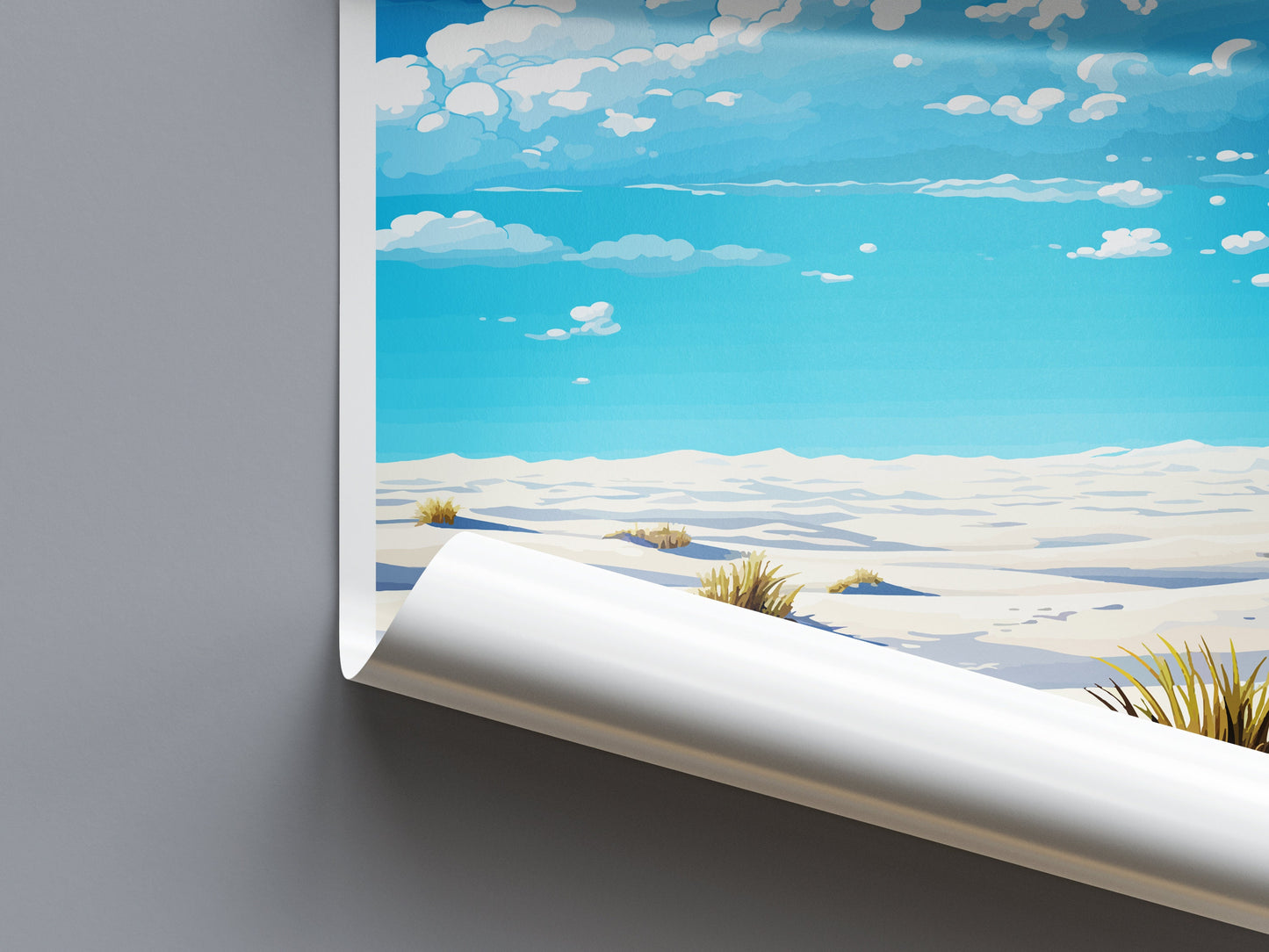 White Sands National Park Travel Print Wall Art White Sands National Park Wall Hanging Home Décor White Sands National Park Art Gift Poster