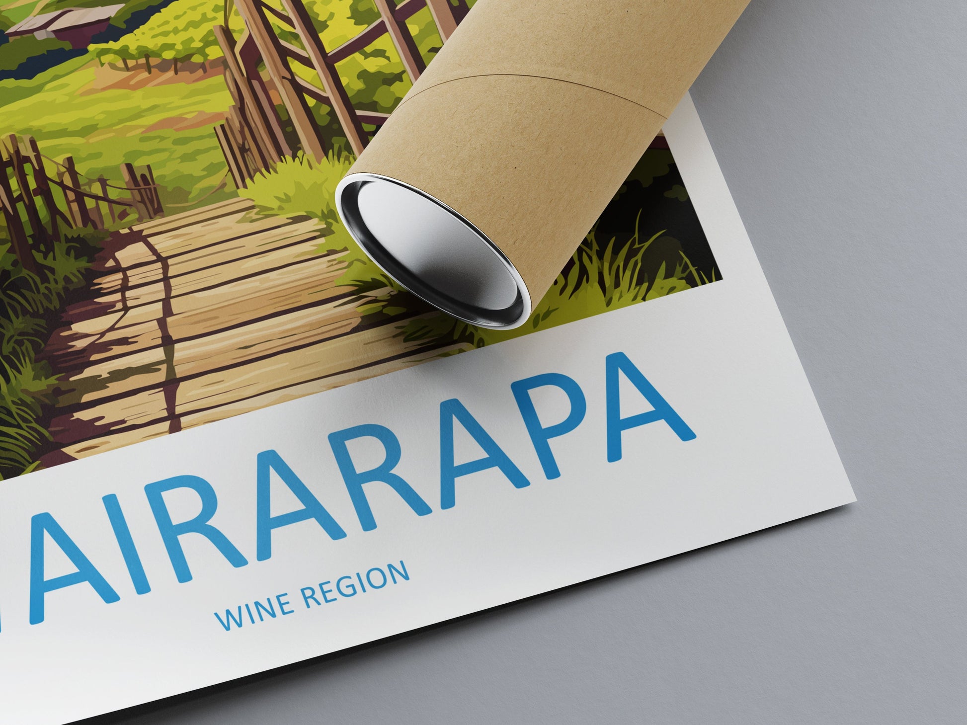 Wairarapa Wine Region Travel Print Wall Art Wairarapa Wine Region Wall Hanging Home Décor Wairarapa Wine Region Gift Art Lovers New Zealand