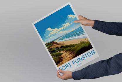 Fort Funston Travel Print Wall Art Fort Funston Wall Hanging Home Décor Fort Funston Gift Art Lovers California Art Lover Gift Fort Funston