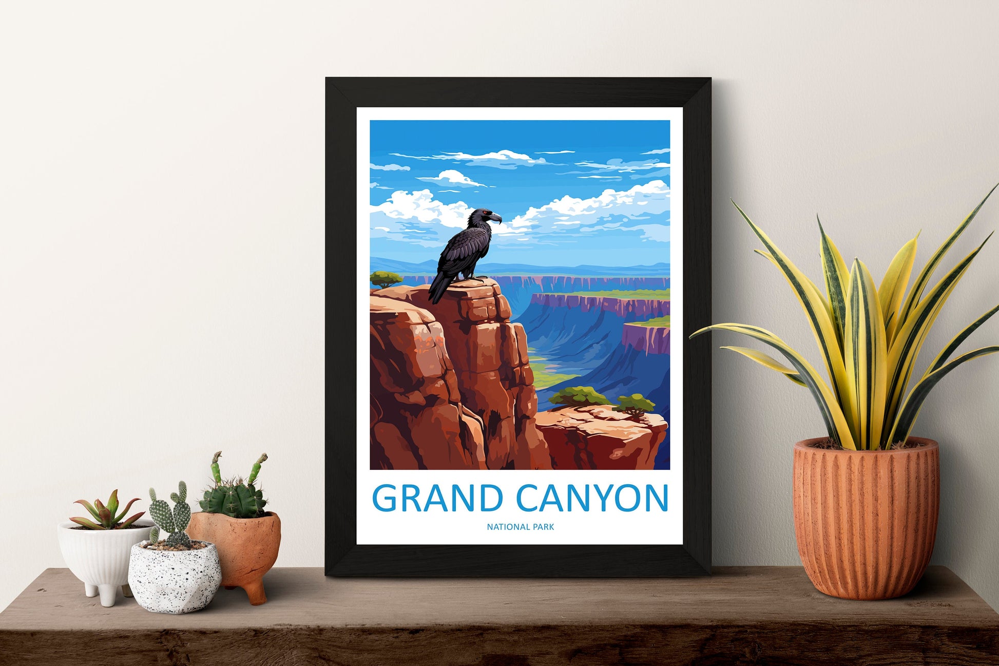 Grand Canyon National Park Travel Print Wall Art Grand Canyon Wall Hanging Home Décor Grand Canyon Gift Art Lovers Arizona Art Lover Gift