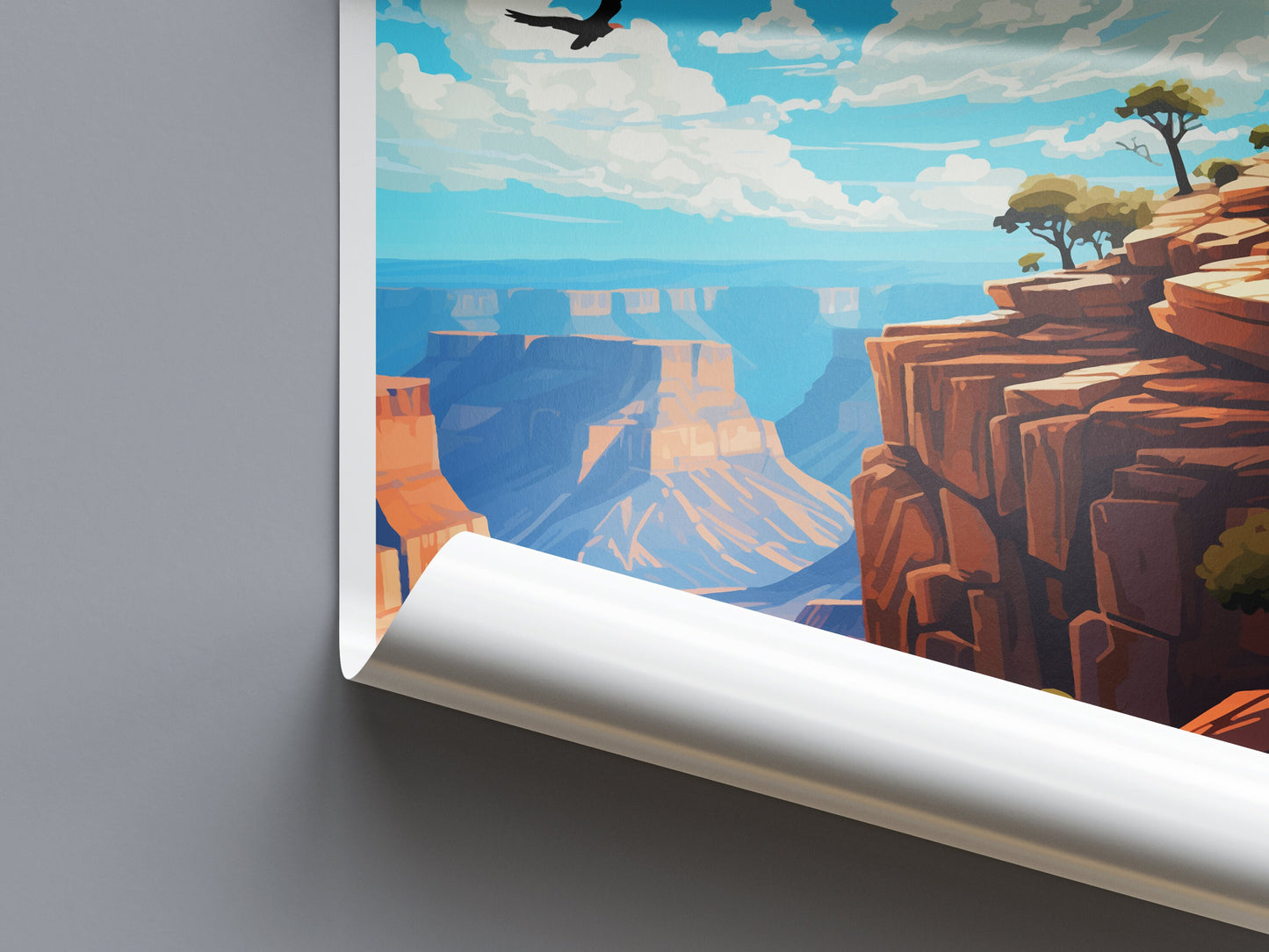 Grand Canyon National Park Travel Print Wall Art Grand Canyon Wall Hanging Home Décor Grand Canyon Gift Art Lovers Arizona Art Lover Gift