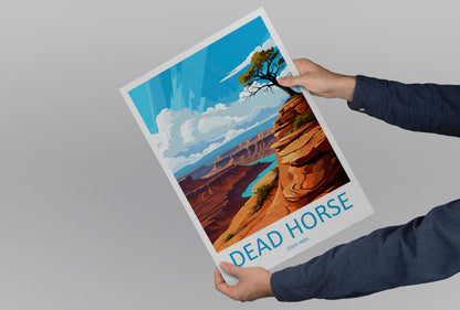 Dead Horse State Park Travel Print Wall Art Dead Horse State Park Wall Hanging Home Décor Dead Horse Art Lovers Utah Art Lover Gift