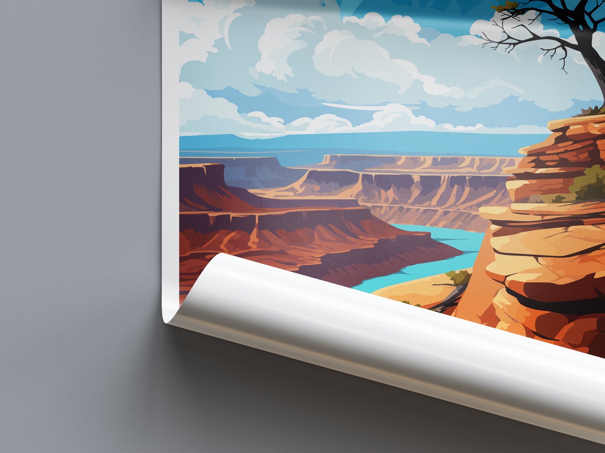 Dead Horse State Park Travel Print Wall Art Dead Horse State Park Wall Hanging Home Décor Dead Horse Art Lovers Utah Art Lover Gift