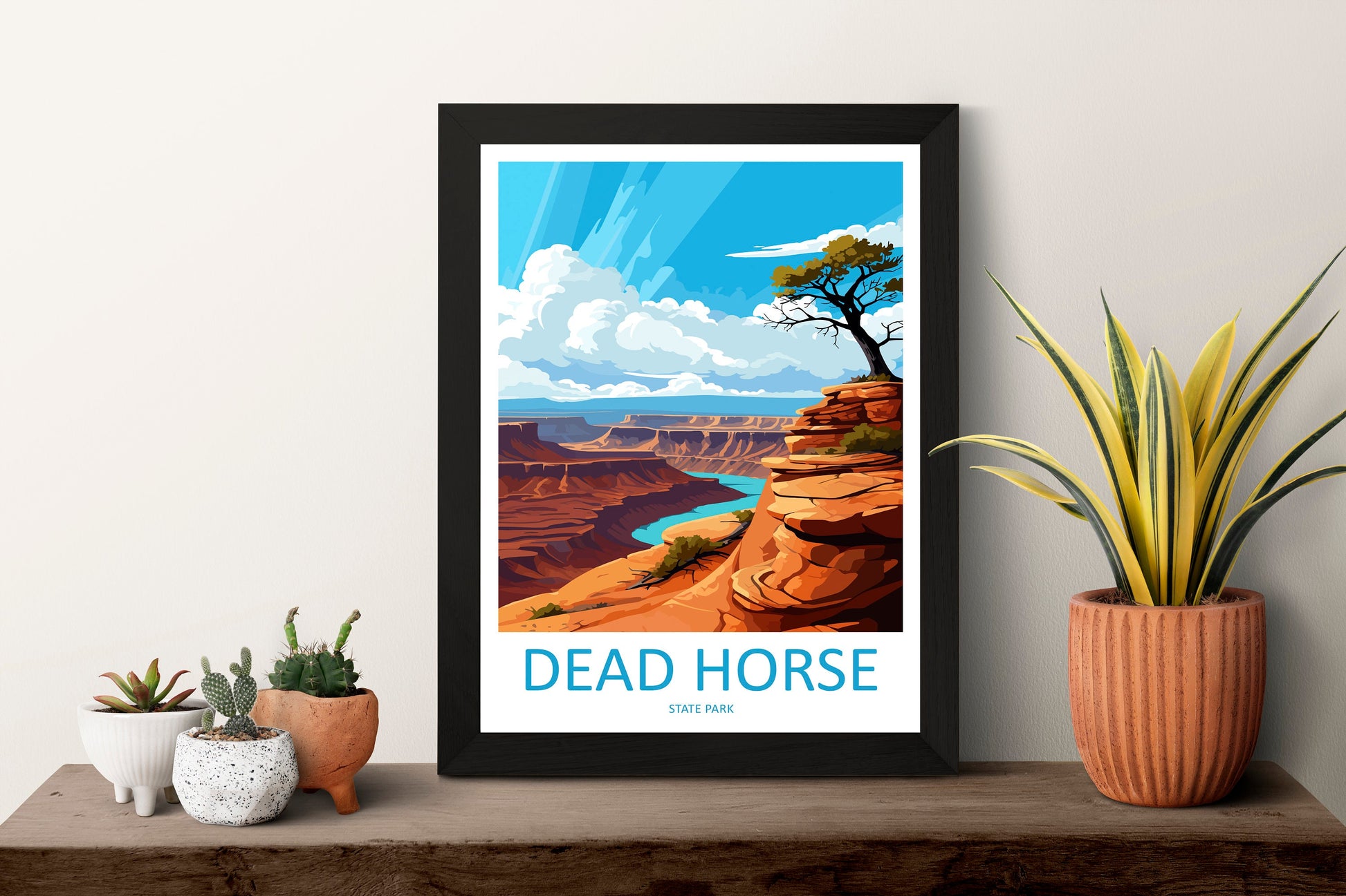 Dead Horse State Park Travel Print Wall Art Dead Horse State Park Wall Hanging Home Décor Dead Horse Art Lovers Utah Art Lover Gift