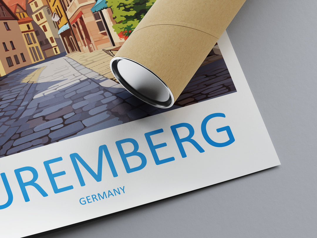 Nuremberg Travel Print Wall Art Nuremberg Wall Hanging Home Decoration Nuremberg Gift Art Lovers Wall Art Print Art Nuremberg Germany Poster
