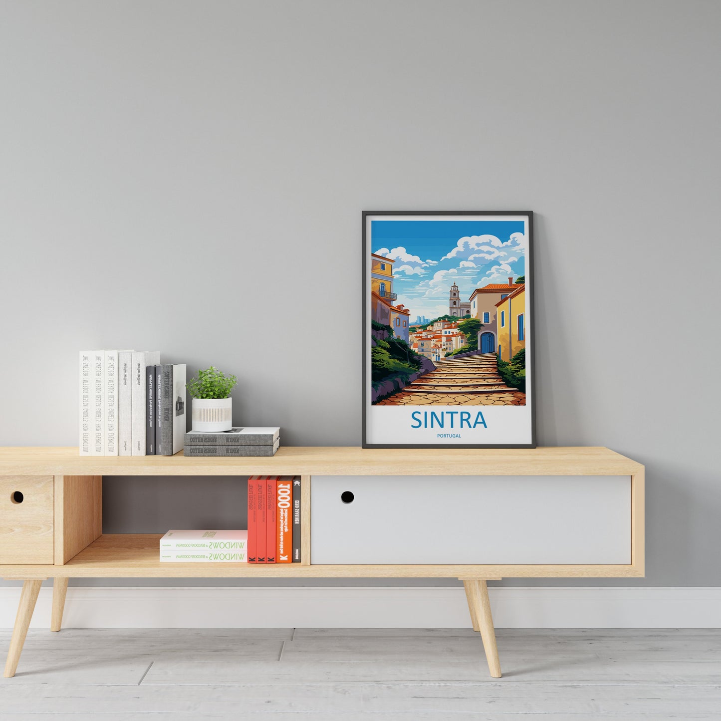 Sintra Travel Print Wall Art Sintra Wall Hanging Home Décor Sintra Gift Art Lovers Portugal Art Lover Gift Sintra Wall Décor