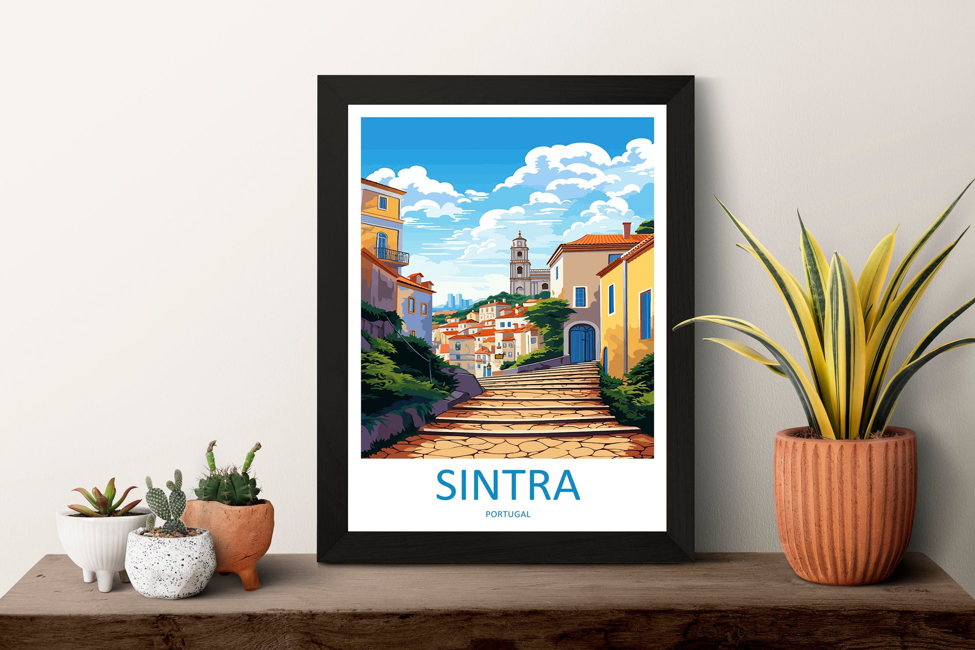 Sintra Travel Print Wall Art Sintra Wall Hanging Home Décor Sintra Gift Art Lovers Portugal Art Lover Gift Sintra Wall Décor