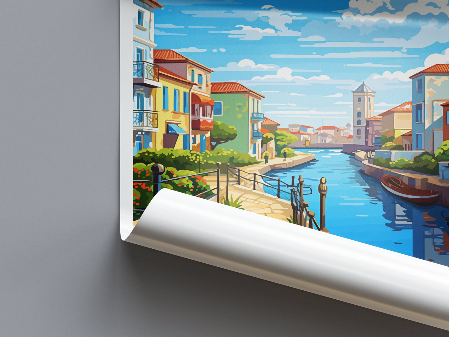 Aveiro Travel Print Wall Art Aveiro Wall Hanging Home Décor Aveiro Gift Art Lovers Portugal Art Lover Gift Aveiro Wall Décor