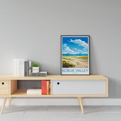 Kobuk Valley National Park Travel Print Wall Art Kobuk Valley Wall Hanging Home Décor Kobuk Valley Gift Art Lovers Alaska Art Lover Gift