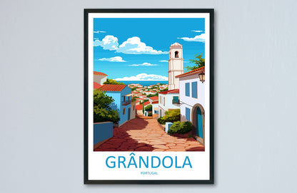 Grândola Travel Print Wall Art Grândola Wall Hanging Home Décor Grândola Gift Art Lovers Portugal Art Lover Gift Grândola Poster