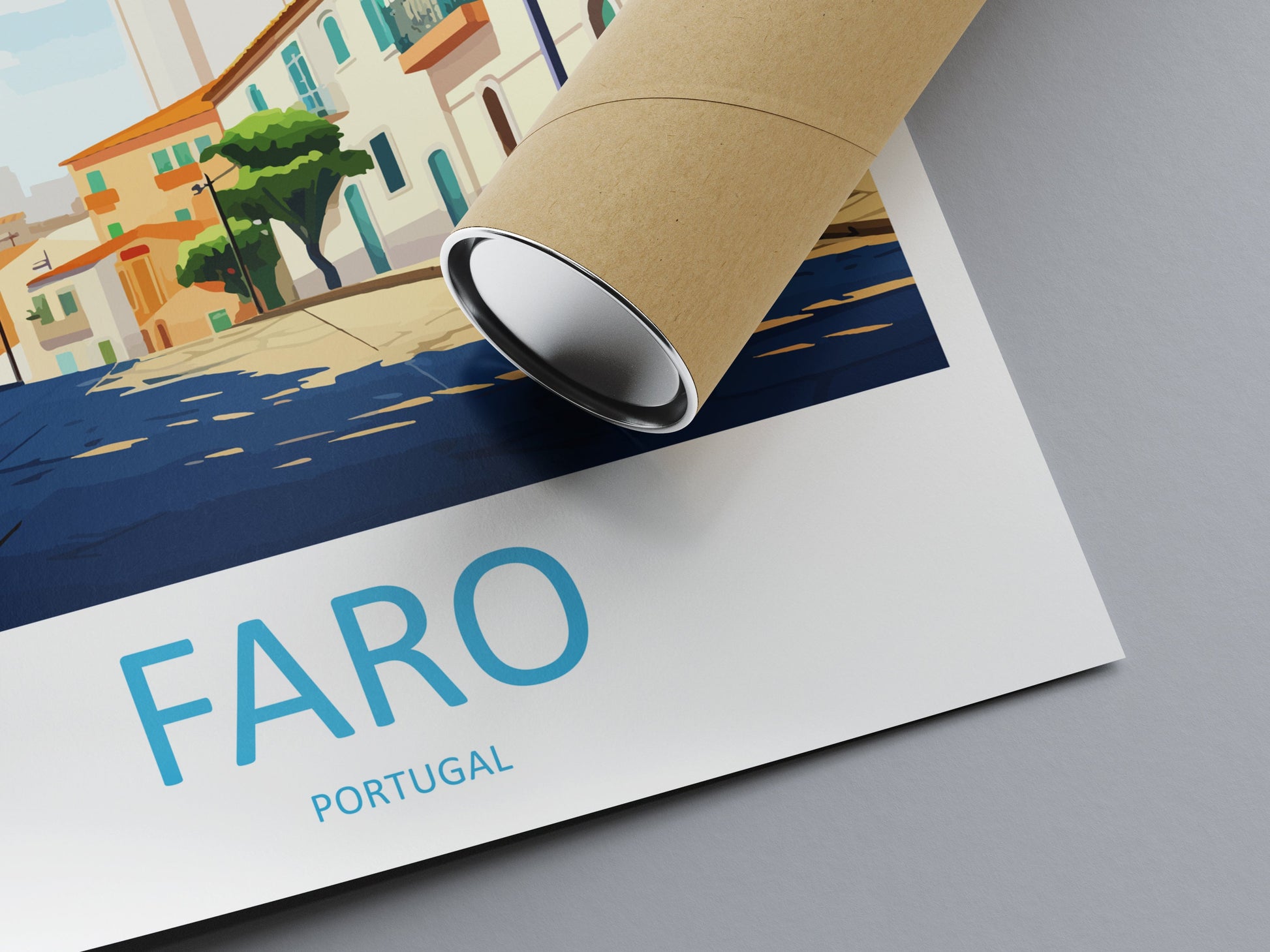 Faro Travel Print Wall Art Faro Wall Hanging Home Décor Faro Gift Art Lovers Portugal Art Lover Gift Faro Poster