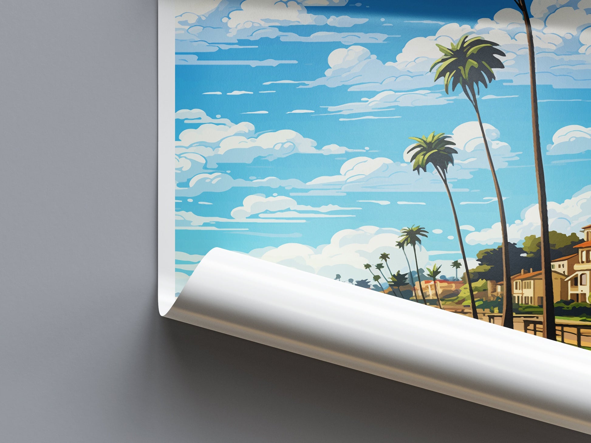 Estoril Travel Print Wall Art Estoril Wall Hanging Home Décor Estoril Gift Art Lovers Portugal Art Lover Gift Estoril Poster