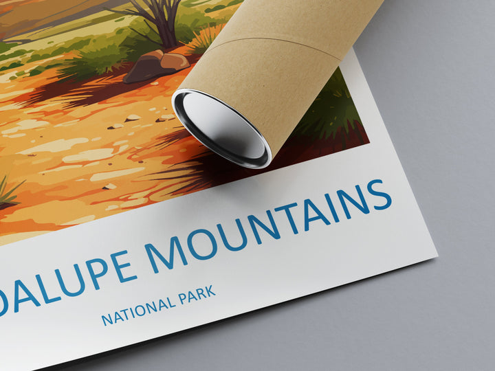 Guadalupe Mountains National Park Travel Print Wall Art Guadalupe Mountains Wall Hanging Home Décor Guadalupe Mountains Gift Art Lovers