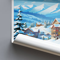 Vail Ski Resort Travel Print Wall Art Vail Ski Resort Wall Hanging Home Décor Vail Gift Art Lovers Ski Art Lover Gift Vail Print Skiing