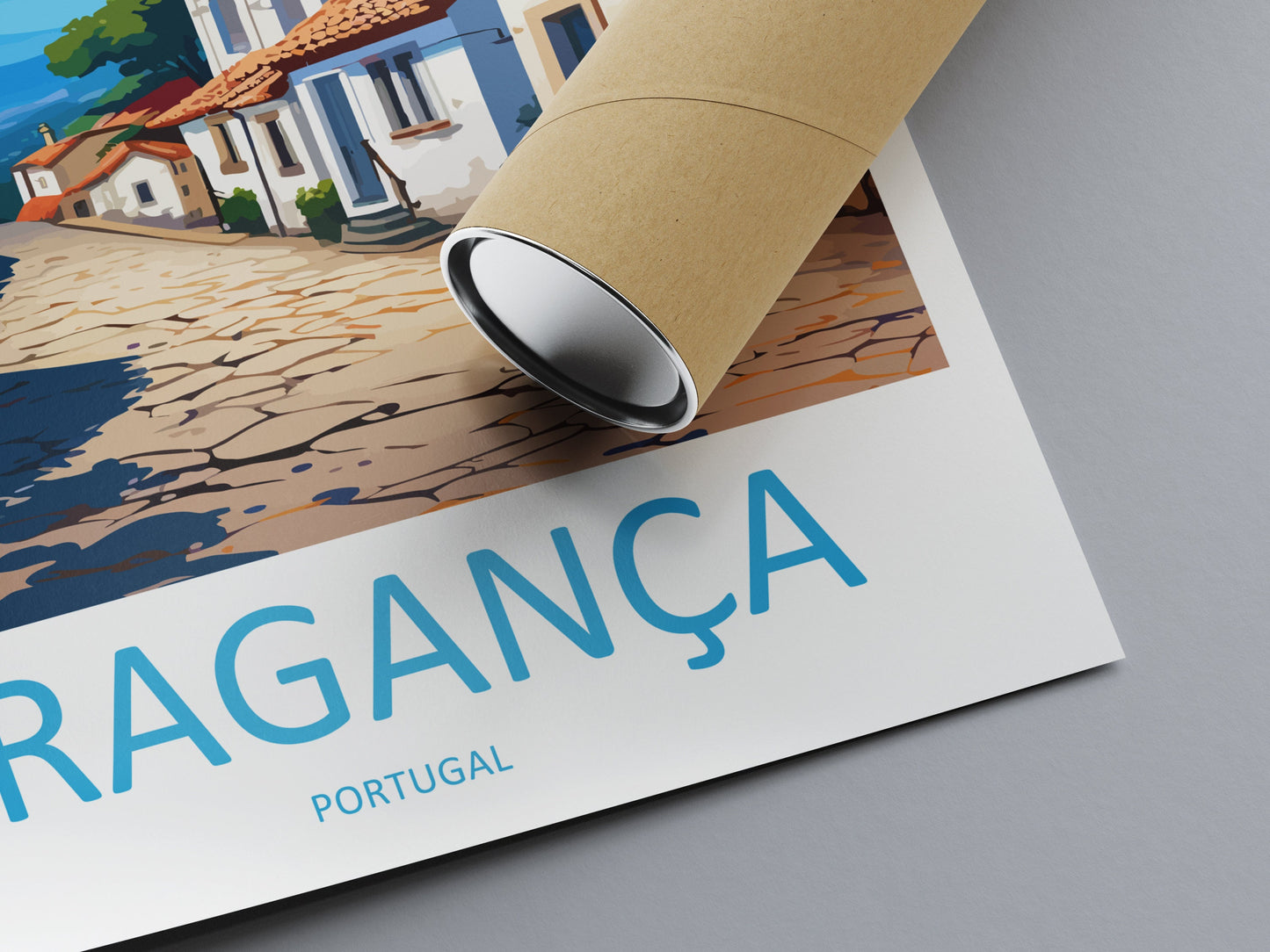 Bragança Travel Print Wall Art Bragança Wall Hanging Home Décor Bragança Gift Art Lovers Portugal Art Lover Gift Bragança Wall Art