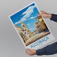 Alcobaça Travel Print Wall Art Alcobaça Wall Hanging Home Décor Alcobaça Gift Art Lovers Portugal Art Lover Gift Alcobaça Wall Art