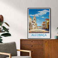 Alcobaça Travel Print Wall Art Alcobaça Wall Hanging Home Décor Alcobaça Gift Art Lovers Portugal Art Lover Gift Alcobaça Wall Art