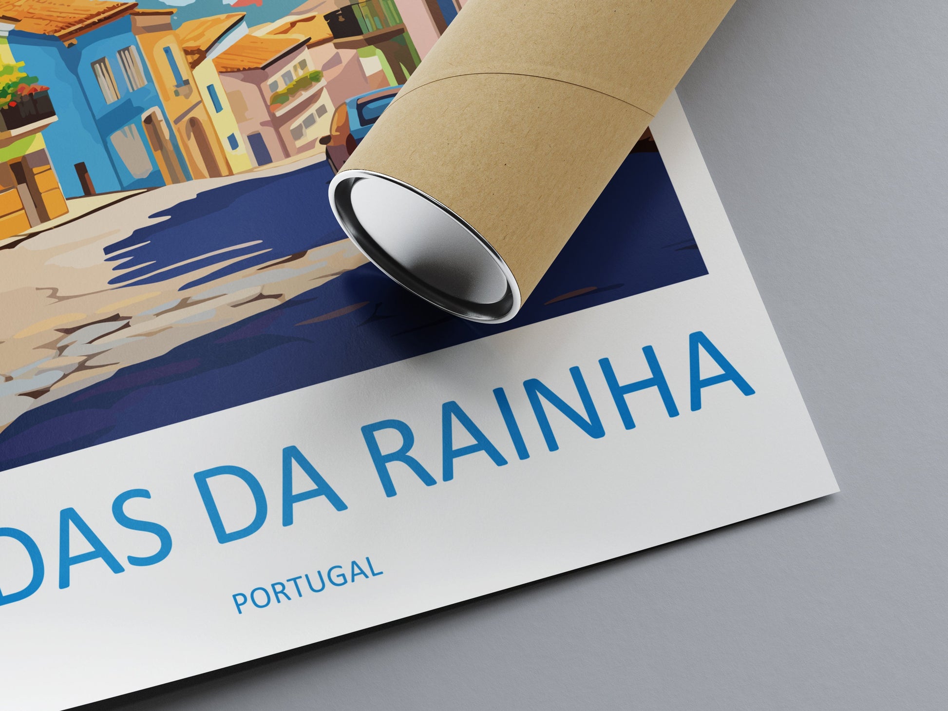 Caldas da Rainha Travel Print Wall Art Caldas da Rainha Wall Hanging Home Décor Caldas da Rainha Gift Art Lovers Portugal Art Lover Gift