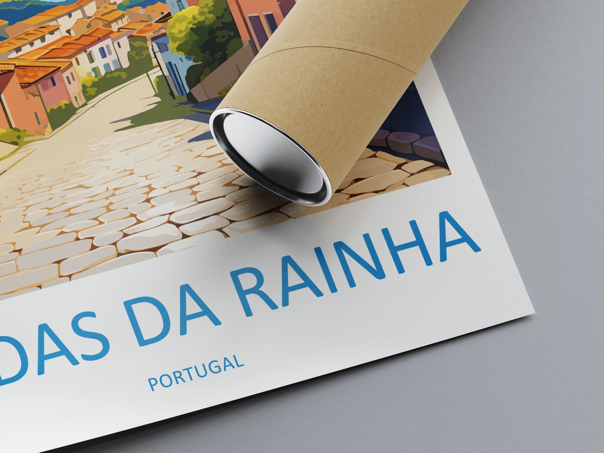 Caldas da Rainha Travel Print Wall Art Caldas da Rainha Wall Hanging Home Décor Caldas da Rainha Gift Art Lovers Portugal Art Lover Gift