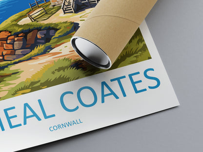 Wheal Coates Travel Print Wall Art Wheal Coates Wall Hanging Home Décor Wheal Coates Gift Art Lovers England Art Lover Gift Wheal Coates