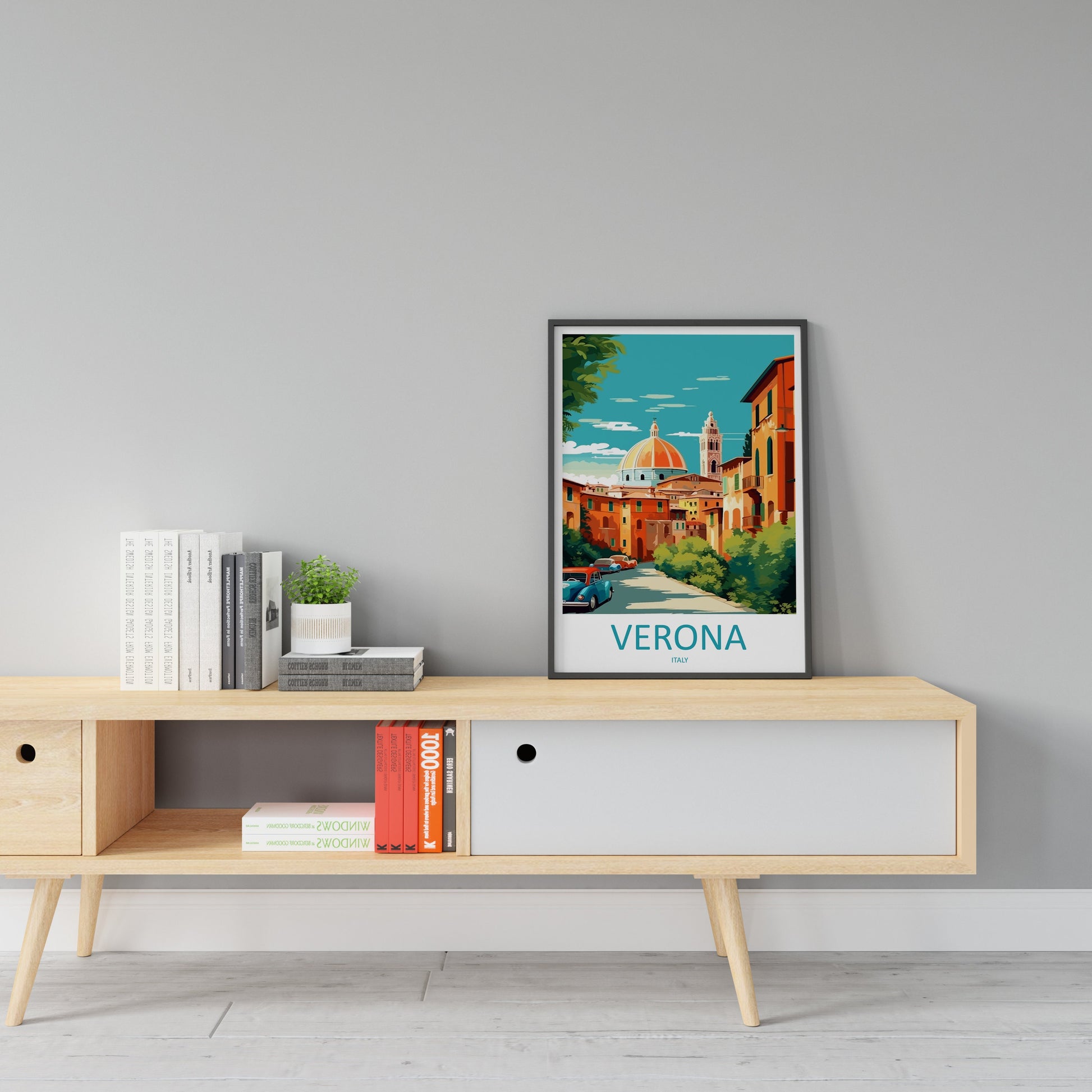 Verona Travel Print Wall Art Verona Italy Wall Hanging Home Decoration Verona Gift Art Lovers Wall Art Print Verona Italy Wall Art Poster