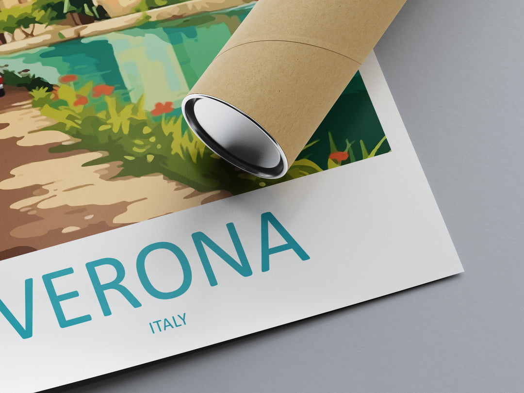 Verona Travel Print Wall Art Verona Italy Wall Hanging Home Decoration Verona Gift Art Lovers Wall Art Print Verona Italy Wall Art Poster
