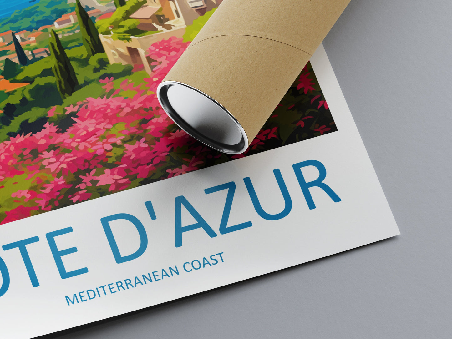 Cote D'azur Travel Print Wall Art Cote D'azur Wall Hanging Home Decor Cote D'azur France Gift Art Lovers Wall Art Print Art Cote D'azur
