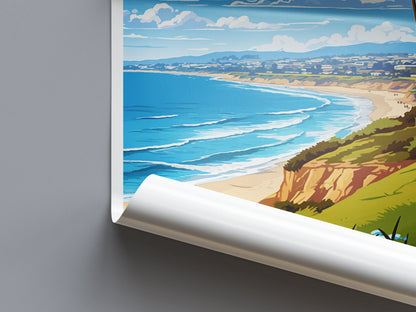 Dana Point Travel Print Wall Art Dana Point Wall Hanging Home Décor Dana Point Gift Art Lovers California Art Lover Gift