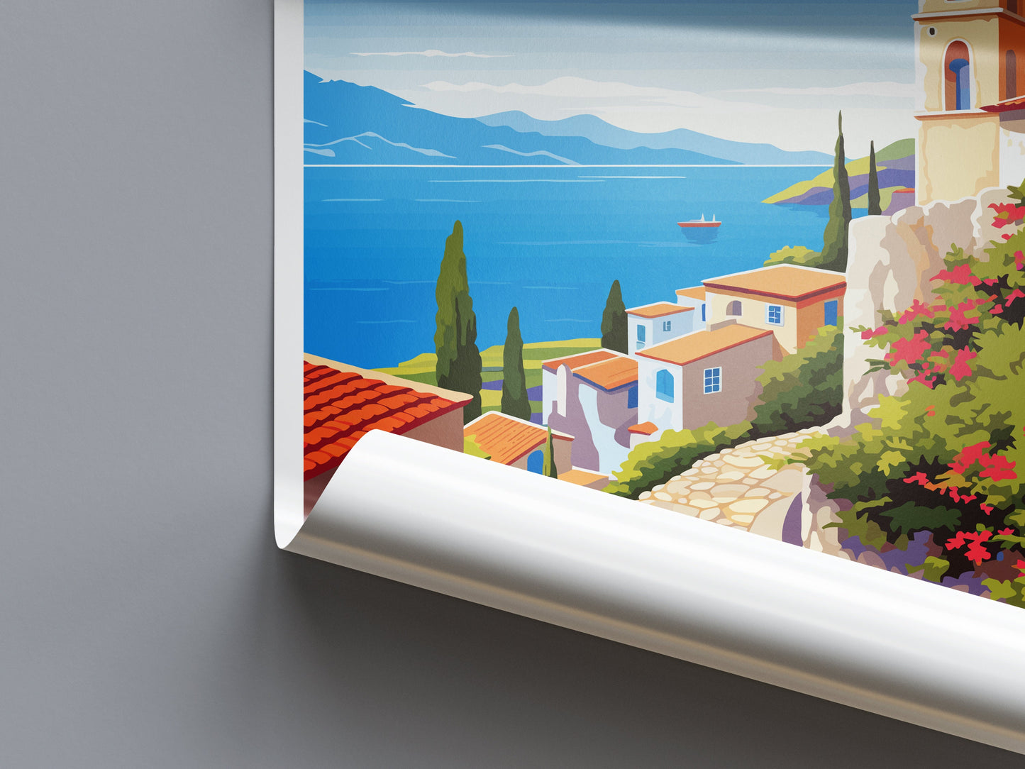 Volos Travel Print Wall Art Volos Greece Wall Hanging Home Decoration Volos Gift Art Lovers Wall Art Print Volos Greece Wall Poster Art