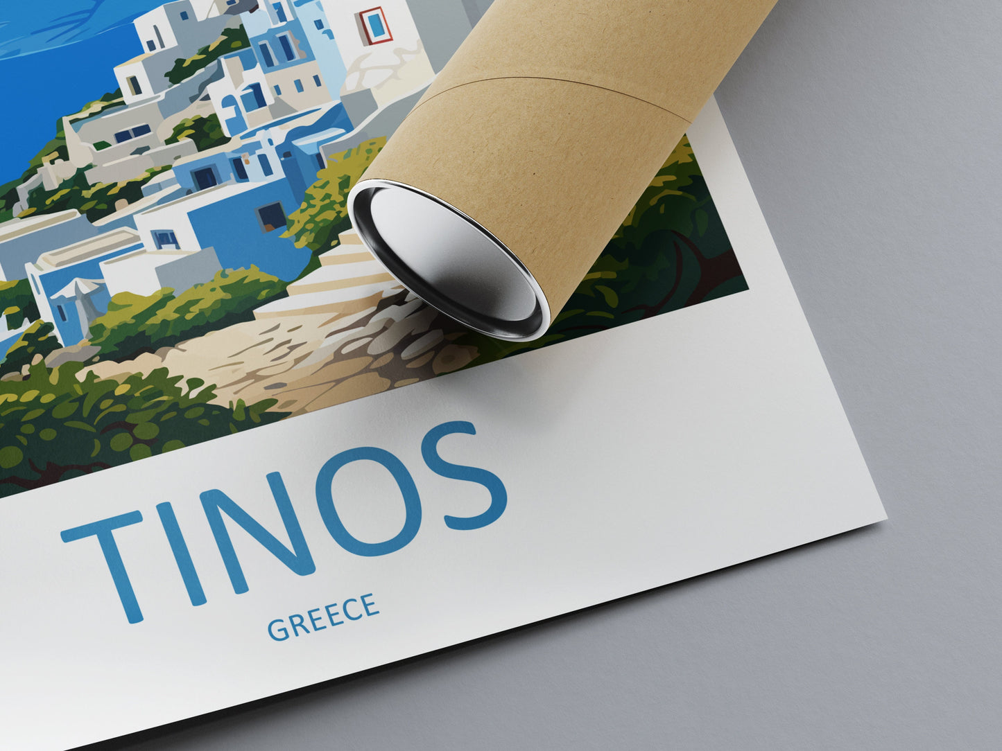 Tinos Travel Print Wall Art Tinos Greece Wall Hanging Home Deco Tinos Gift Art Lovers Wall Art Print Tinos Greece