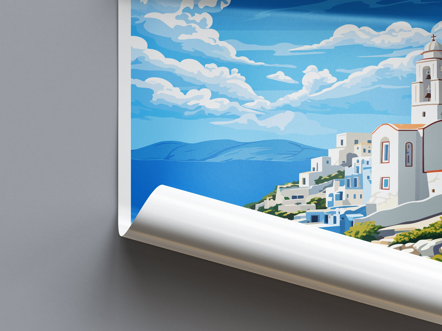 Tinos Travel Print Wall Art Tinos Greece Wall Hanging Home Deco Tinos Gift Art Lovers Wall Art Print Tinos Greece
