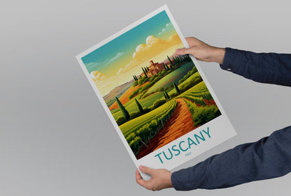 Tuscany Travel Print Wall Art Tuscany Italy Wall Hanging Home Decoration Tuscany Gift Art Lovers Wall Art Print Tuscany Italy Art Tuscany