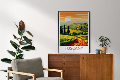 Tuscany Travel Print Wall Art Tuscany Italy Wall Hanging Home Decoration Tuscany Gift Art Lovers Wall Art Print Tuscany Italy Art Tuscany