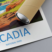 Acadia National Park Travel Print Wall Art Acadia National Park Wall Hanging Home Décor Acadia National Park Gift Art Lovers National Park