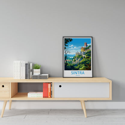 Sintra Travel Print Wall Art Sintra Wall Hanging Home Décor Sintra Gift Art Lovers Portugal Art Lover Gift Sintra Wall Décor Sintra Travel
