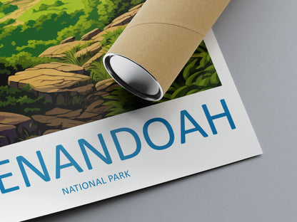 Shenandoah National Park Travel Print Wall Art Shenandoah National Park Wall Hanging Home Décor Shenandoah National Park Art Gift Poster