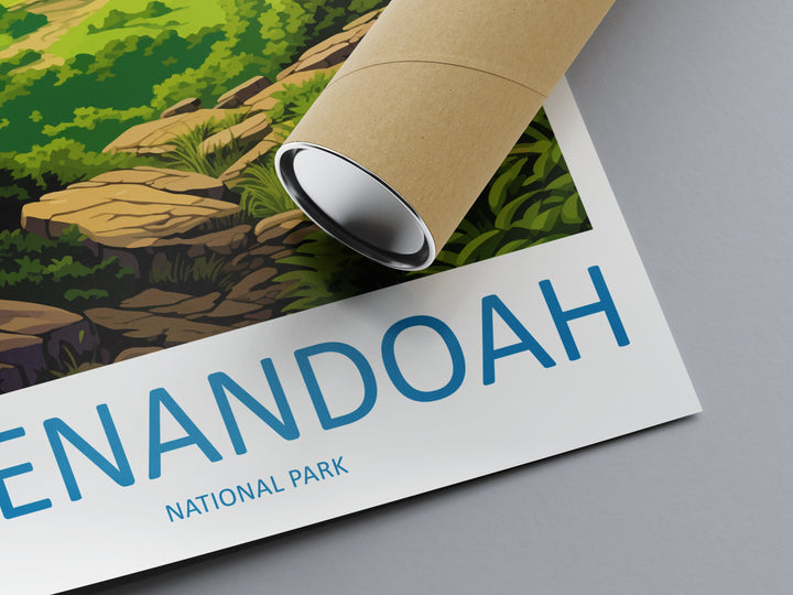 Shenandoah National Park Travel Print Wall Art Shenandoah National Park Wall Hanging Home Décor Shenandoah National Park Art Gift Poster