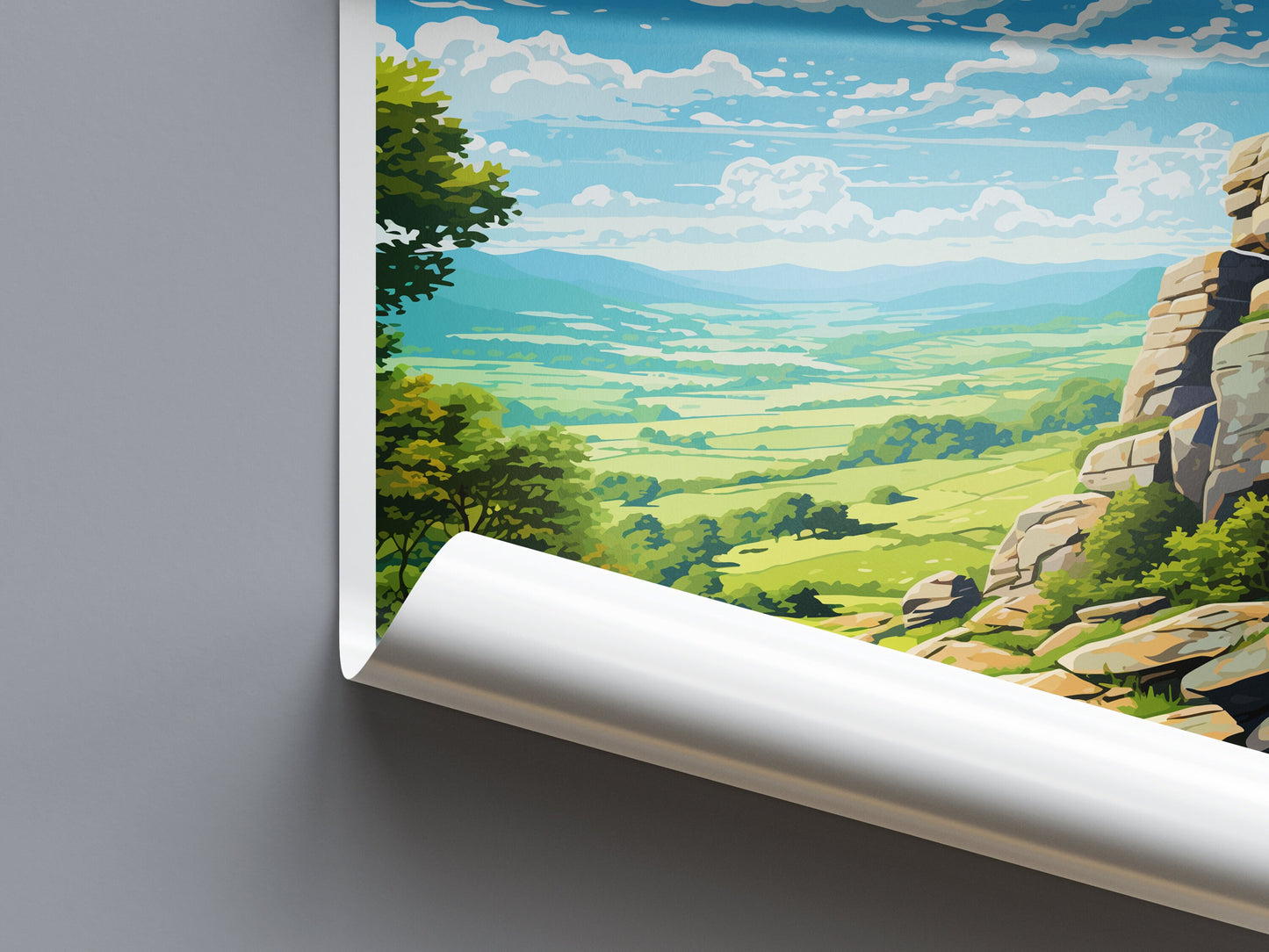 Shenandoah National Park Travel Print Wall Art Shenandoah National Park Wall Hanging Home Décor Shenandoah National Park Art Gift Poster