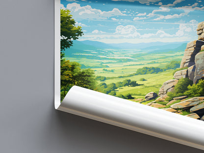 Shenandoah National Park Travel Print Wall Art Shenandoah National Park Wall Hanging Home Décor Shenandoah National Park Art Gift Poster