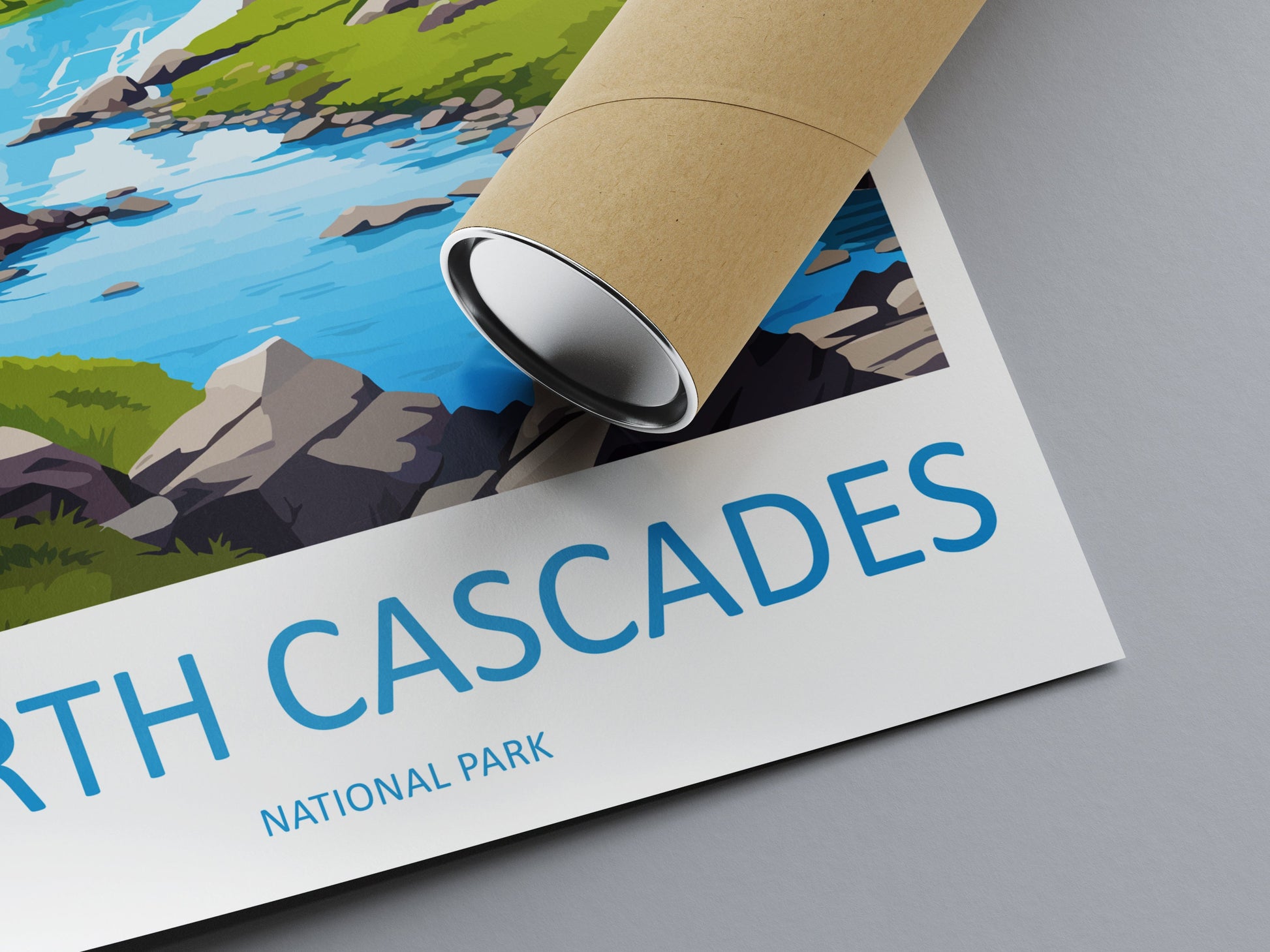 North Cascades Print North Cascades Home Décor National Park Art Print North Cascades Wall Print For Park Gift Wall Hanging North Cascades