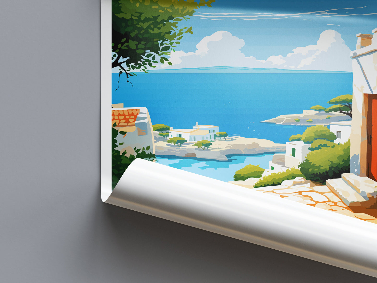 Puglia Travel Print Wall Art Puglia Italy Wall Hanging Home Decor Puglia Gift Art Lovers Wall Art Print Puglia Italy