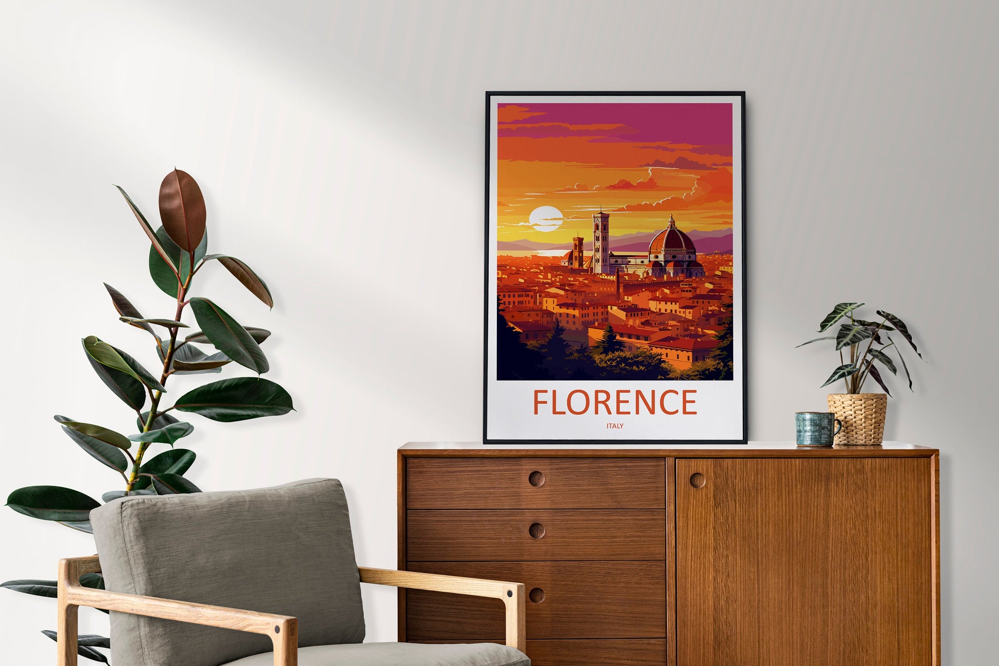 Florence Travel Print Wall Art Florence Italy Wall Hanging Home Decoration Florence Gift Art Lovers Wall Art Print Florence Italy Wall Print