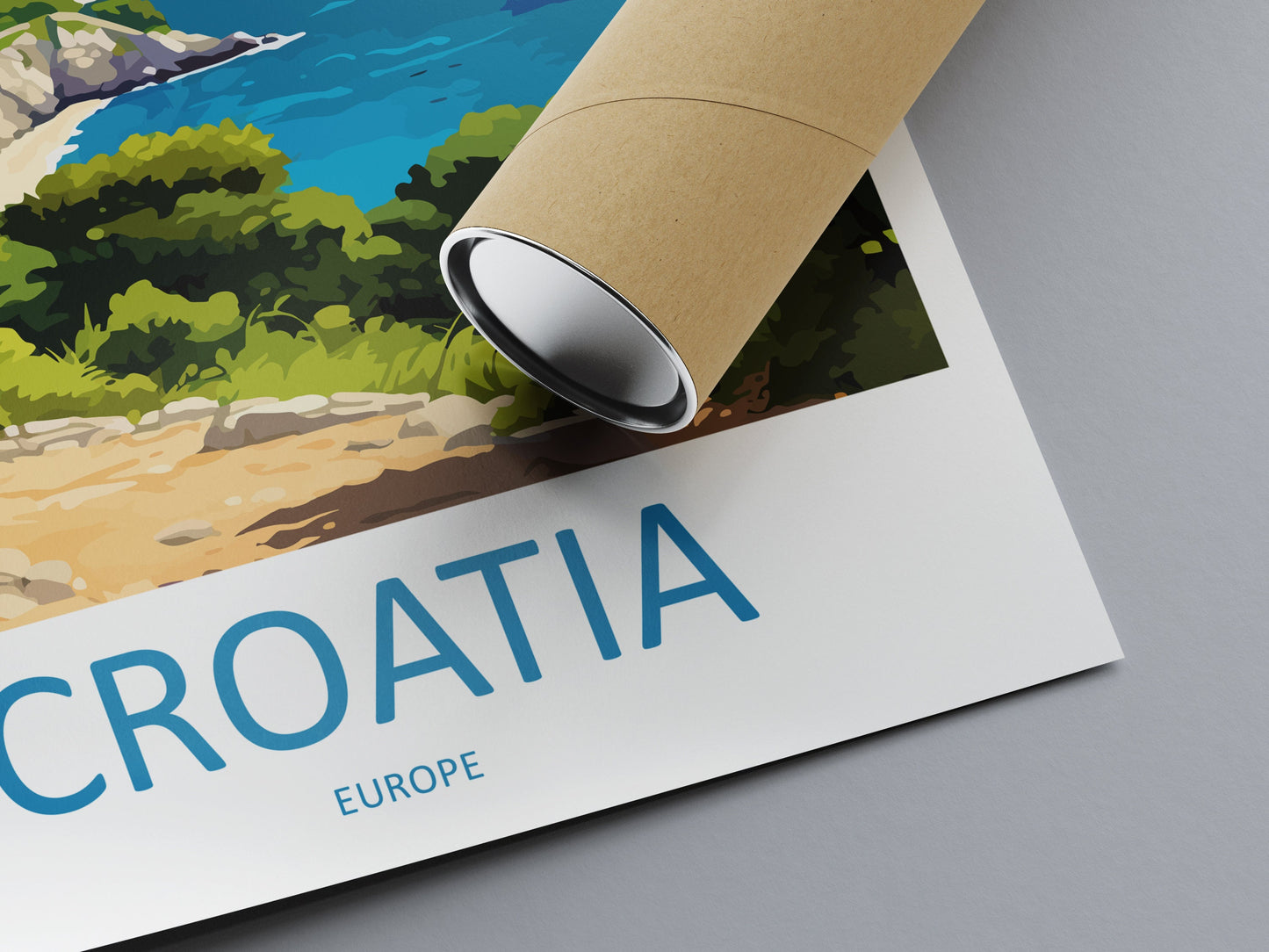Croatia Travel Print Wall Art Croatia Wall Hanging Home Décor Croatia Gift Art Lovers Croatia Art Lover Gift Croatia Poster