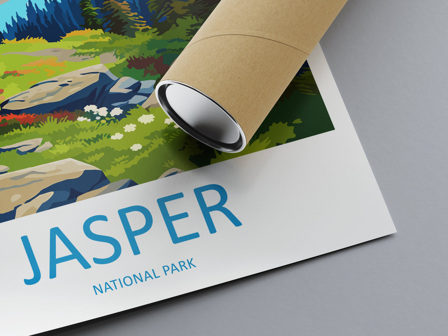 Jasper National Park Travel Print Wall Art Jasper National Park Wall Hanging Home Décor Jasper National Park Gift Art Lovers Canada Art Gift